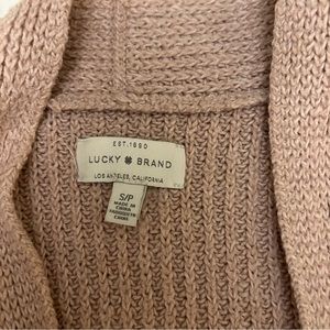 Lucky Brand knit cardigan sweater